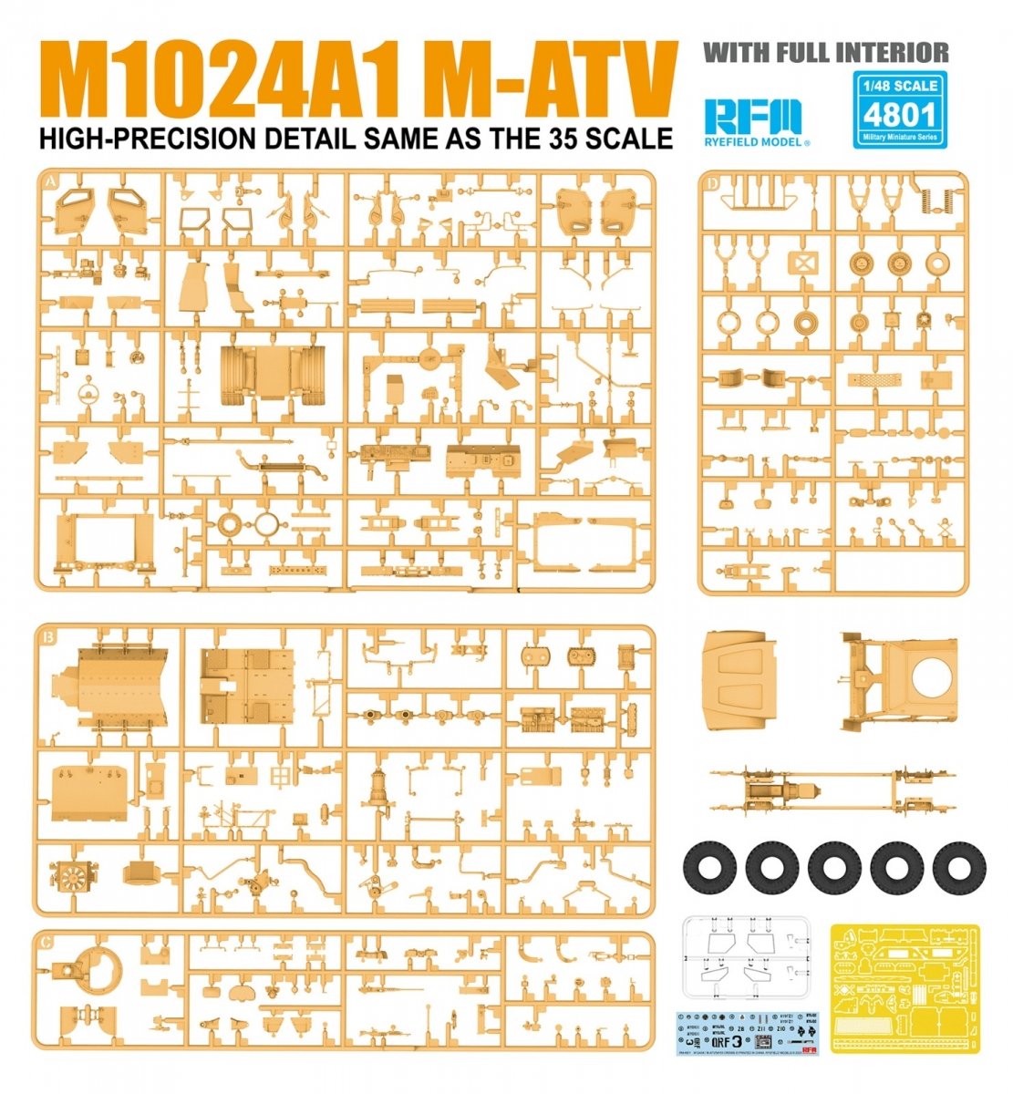 Rye Field Model 4801 M1024A1 M-ATV 1/48 – immagine 2
