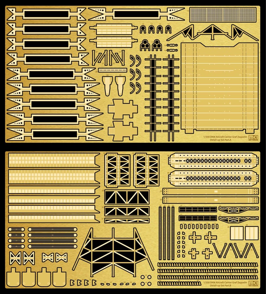 MK1 Design MD-35028 DKM Graf Zeppelin DX 1/350 – Bild 7