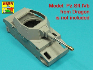 Aber 35L-315 leFH 18/1 (Sf) 10.5 cm L/28 barrel for German Pz.Sfl.IVb self-propelled guns 1/35 – imagen 4