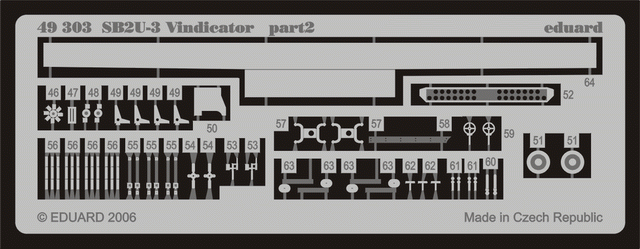 Eduard 49303 SB2U-3 1/48 ACCURATE MINIATURES – image 3
