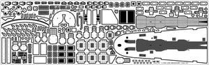 Pontos 37026FB USS BB-63 Missouri 1945 Advanced Detail Up Set (Deck Blue 20B stained wooden deck) 1/350 – image 18