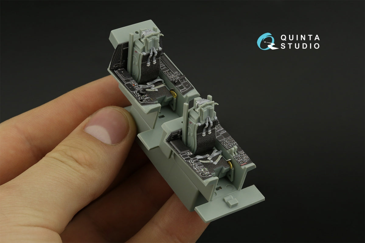 Quinta Studio QD48433 F-15I 3D-Printed colored Interior on decal paper (Academy) 1/48 – image 10