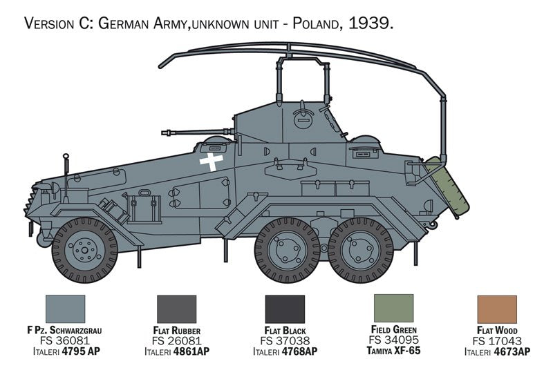 Italeri 6433 Sd.Kfz.232 6-Rad 1/35 – image 5
