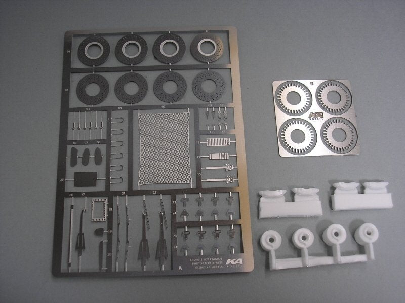 KA Models KE-24011 Porsche Cayman Detail-up Etched part 1/24