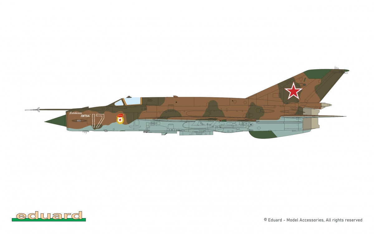 Eduard 2151 MiG-21bis DUAL COMBO 1/72 – obrázek 4