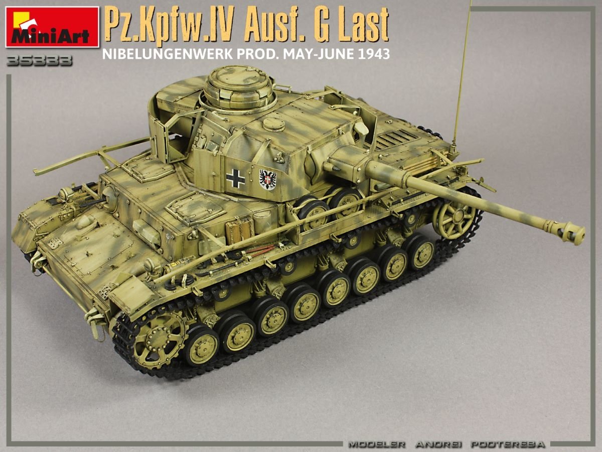 MiniArt 35333 Pz.Kpfw.IV Ausf. G Last/Ausf. H Early. NIBELUNGENWERK PRODUCED BY MAY-JUNE 1943. 2 IN 1 INTERIOR KIT 1/35 – image 21
