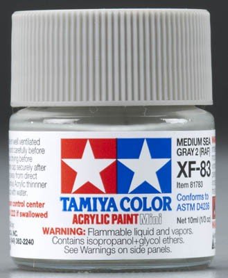 Tamiya XF83 Medium Sea Gray 2 RAF (81783) Acrylic paint 10ml – image 2