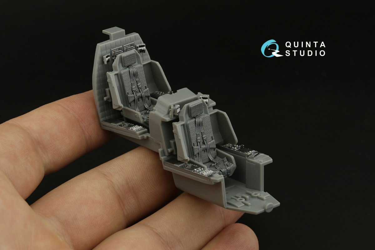 Quinta Studio QD48362 AH-64D 3D-Printed &amp;amp; colored Interior on decal paper (Hasegawa) 1/48 – obrázek 10