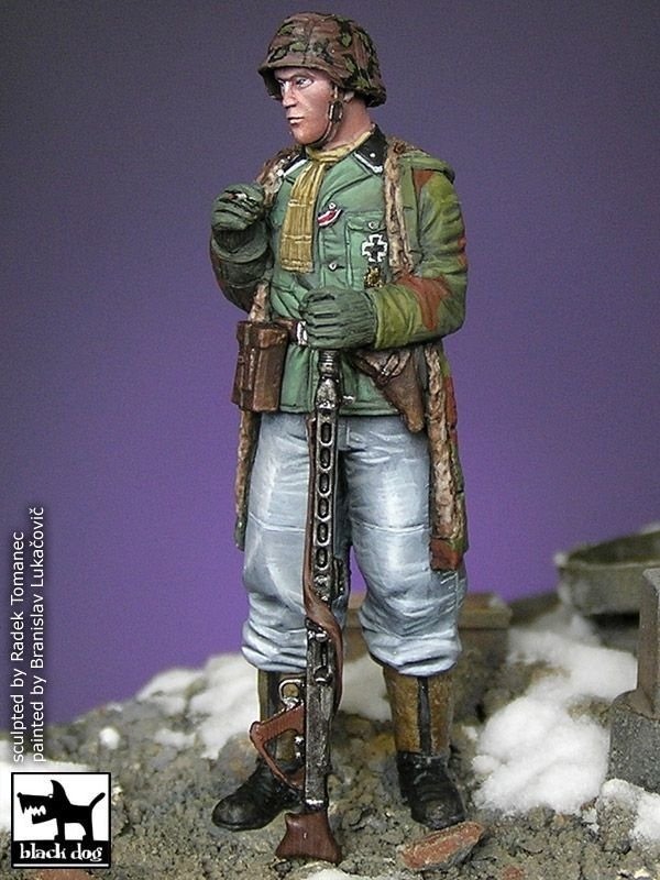 Black Dog F35022 Leutnant grenadier Ardennes 1945 1/35 – zdjęcie 2