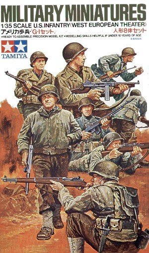 Tamiya 35048 US Infantry (West European Theater) (1/35)