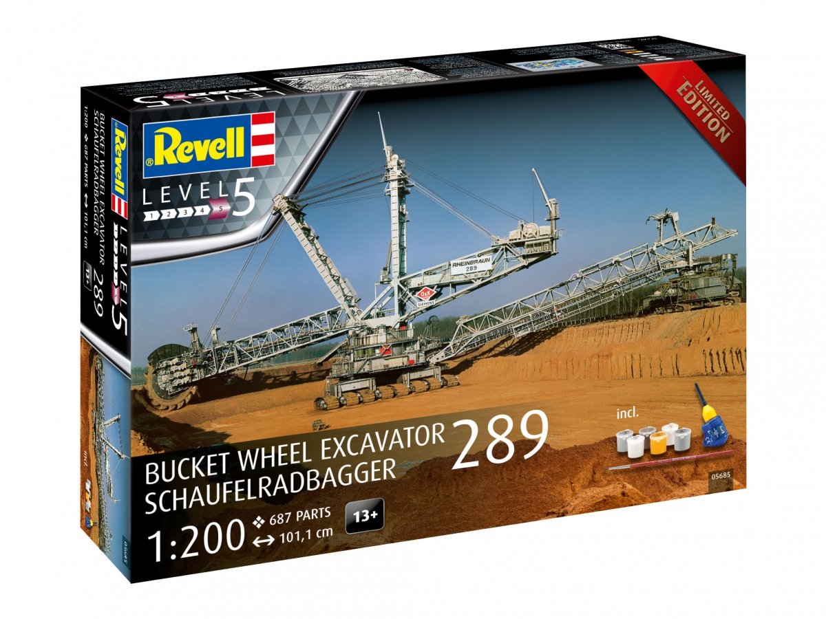 Revell 05685 Bucket wheel excavator 289 Ltd. edition 1/200