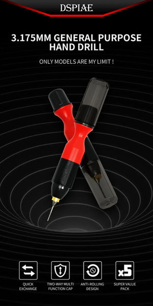 DSPIAE PT-HD 3.175mm General Purpose Hand Drill – image 4