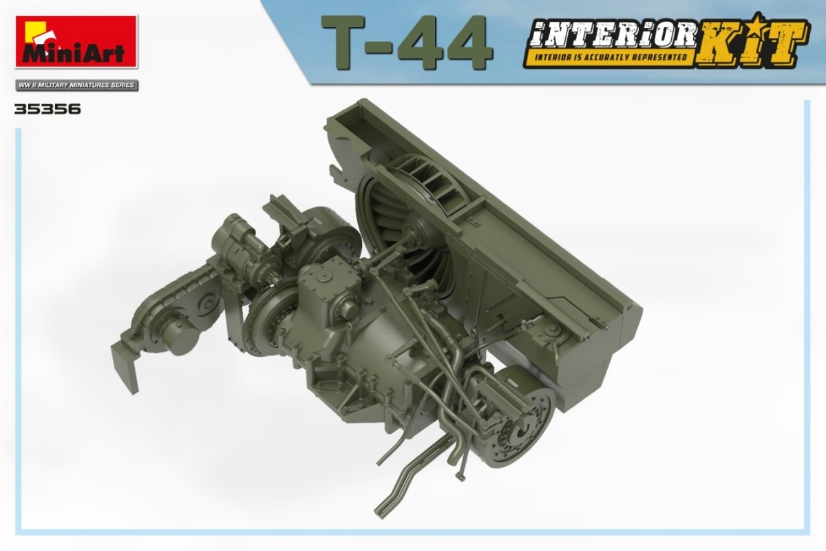 MiniArt 35356 T-44 INTERIOR KIT 1/35 – obrázek 6