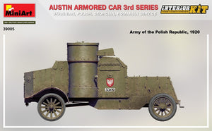 MiniArt 39005 AUSTIN ARMORED CAR 3rd SERIES: UKRAINIAN, POLISH, GEORGIAN, ROMANIAN SERVICE. INTERIOR KIT 1/35 – image 2