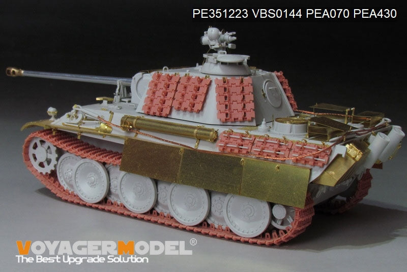 Voyager Model PE351223 WWII German Panther G Late ver.Basic For MENG TS-054 1/35 – immagine 10