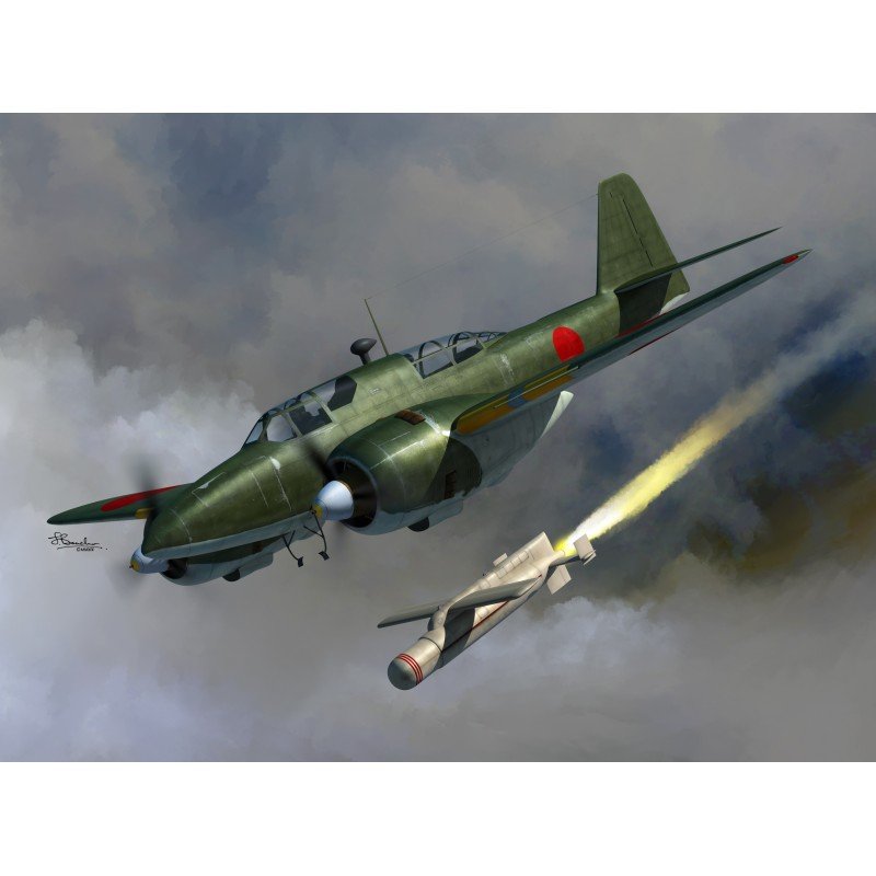 Sword 72125 Ki-102 and I-Go rocket 1/72