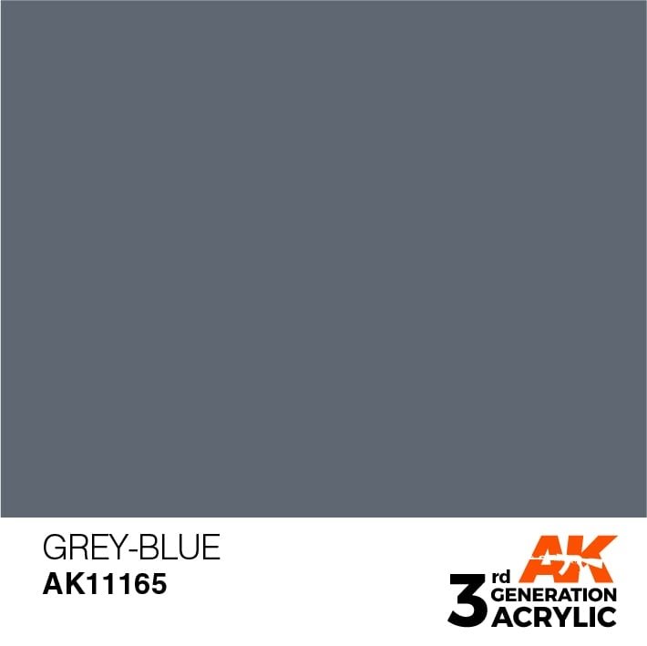 AK Interactive AK11165 GRAY-BLUE – STANDARD 17ml