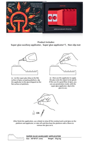 DSPIAE AT-GA Super Glue Auxiliary Applicator / CA glue applicator – immagine 2