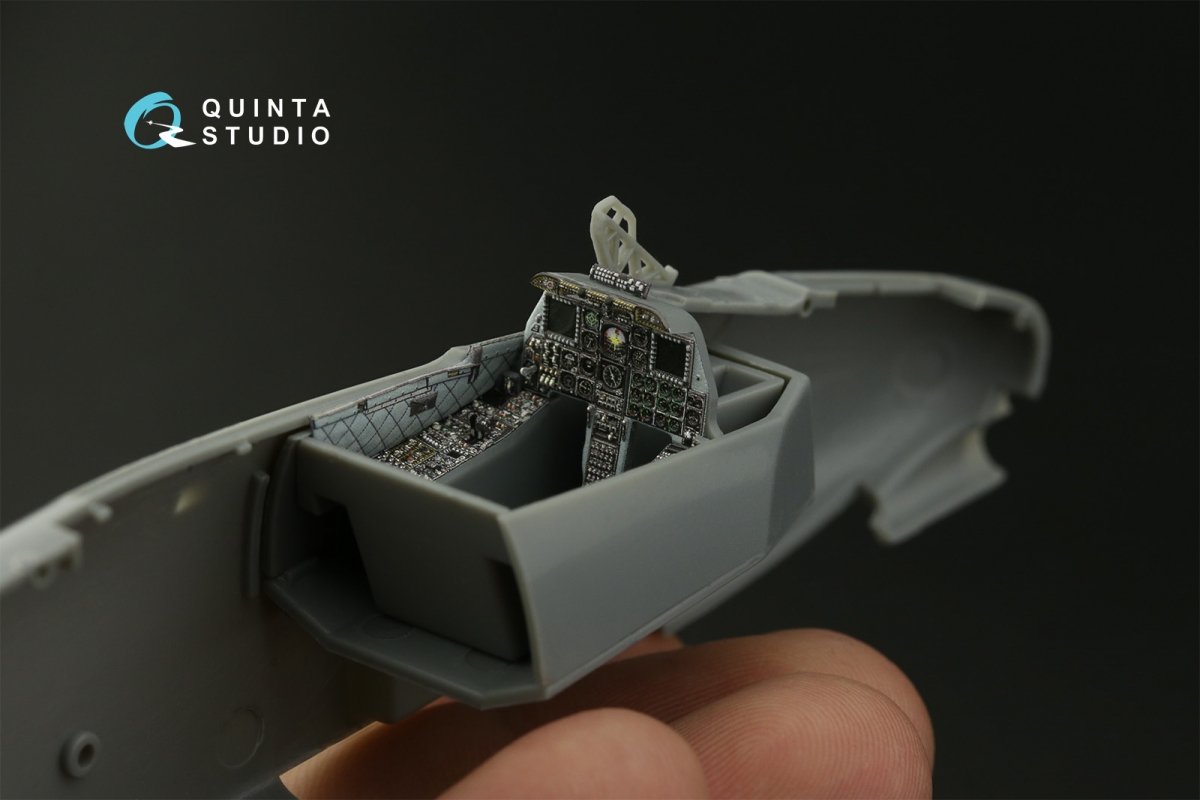 Quinta Studio QDS-48361 A-10C 3D-Printed &amp;amp; colored Interior on decal paper (Hobby Boss) (Small version) 1/48 – image 12