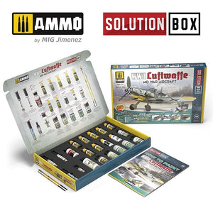 AMMO of Mig Jimenez 7726 SOLUTION BOX – WWII Luftwaffe Mid War Aircraft – image 3