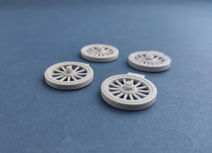 Copper State Models A35-008 Canadian Armored MG Carrier resin wheels 1/35 – obrázek 2