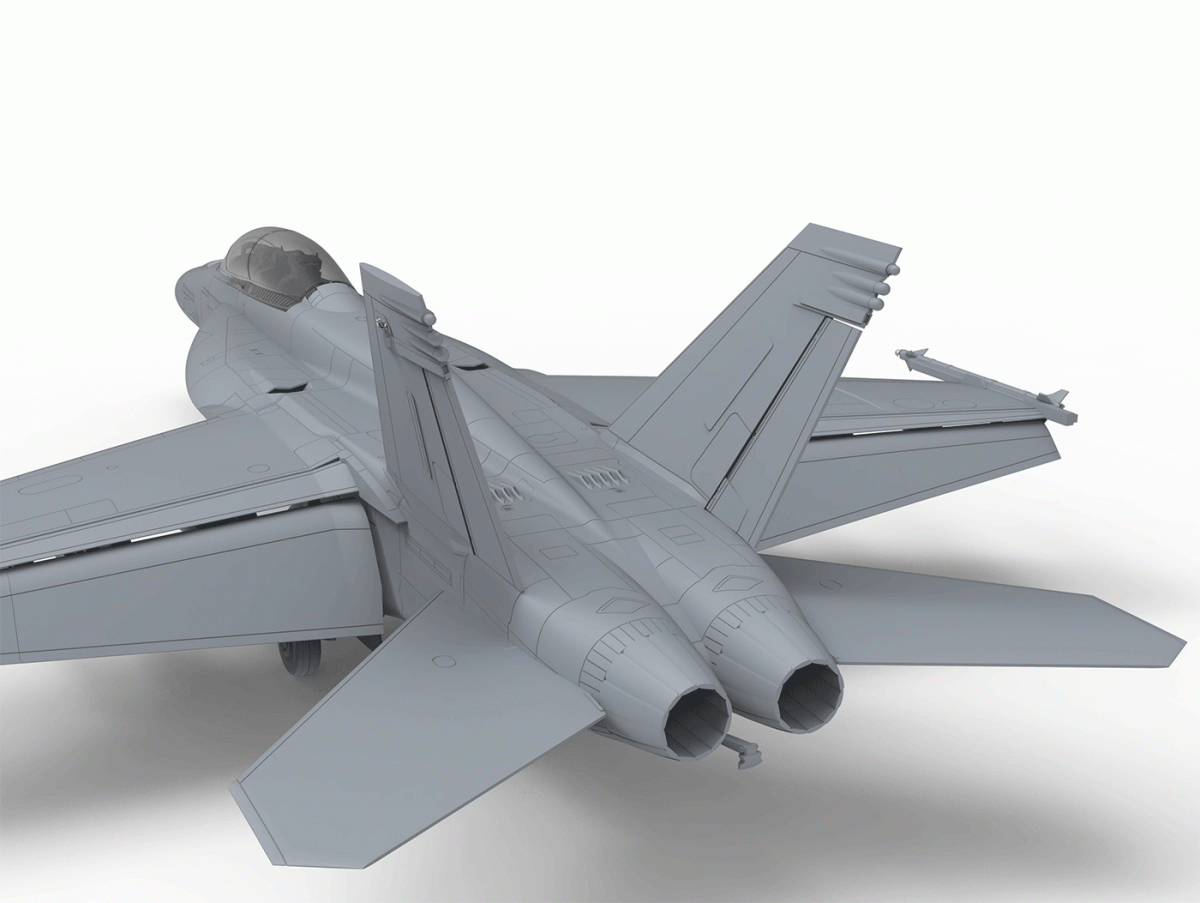 Meng Model LS-013 Boeing F/A-18E Super Hornet 1/48 – obrázek 8