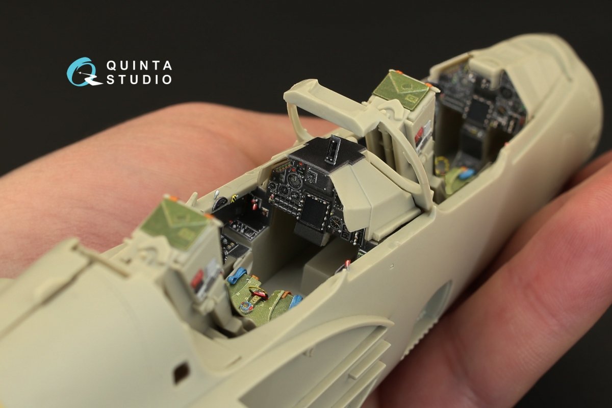 Quinta Studio QD32013 Mirage 2000N 3D-Printed &amp;amp; colored Interior on decal paper (for Kitty Hawk kit) 1/32 – obrázek 9