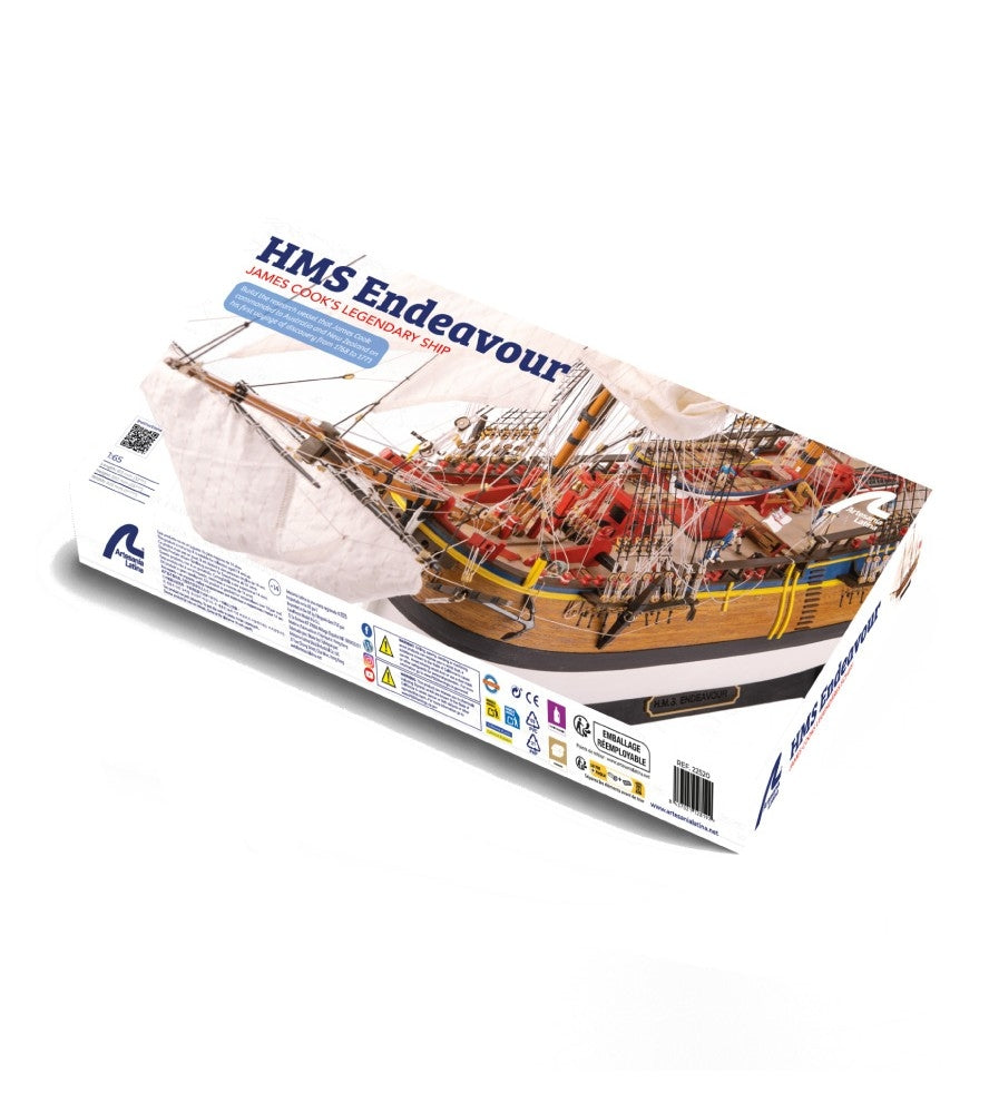 ARTESANIA LATINA 22520 HMS Endeavour - James Cook's legendary ship 1/65
