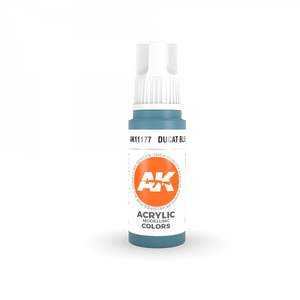 AK Interactive AK11177 DUCAT BLUE – STANDARD 17ml – immagine 2