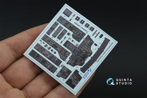Quinta Studio QDS-35132 AH-64A 3D-Printed colored Interior on decal paper (Trumpeter) (Small version) 1/35 – image 6