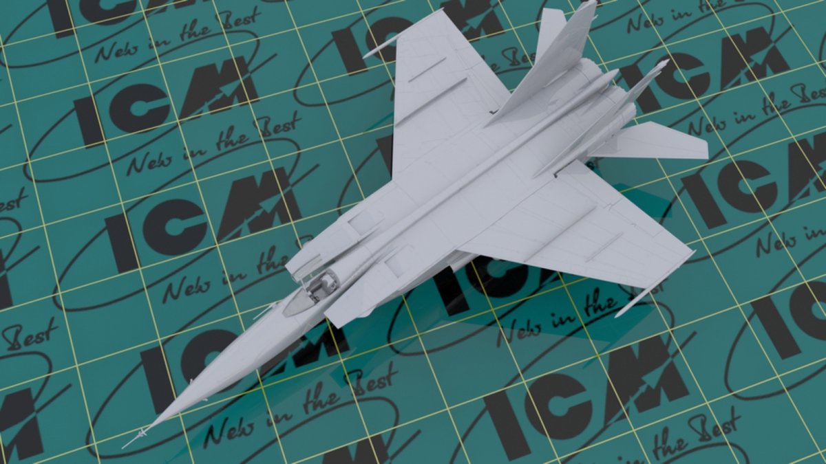 ICM 72172 MiG-25 RBT, Soviet Reconnaissance Plane 1/72 – Bild 2