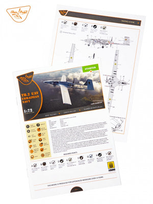 Clear Prop! CP72034 TB.2 UAV UKRAINIAN NAVY STARTER KIT 1/72 – imagen 7
