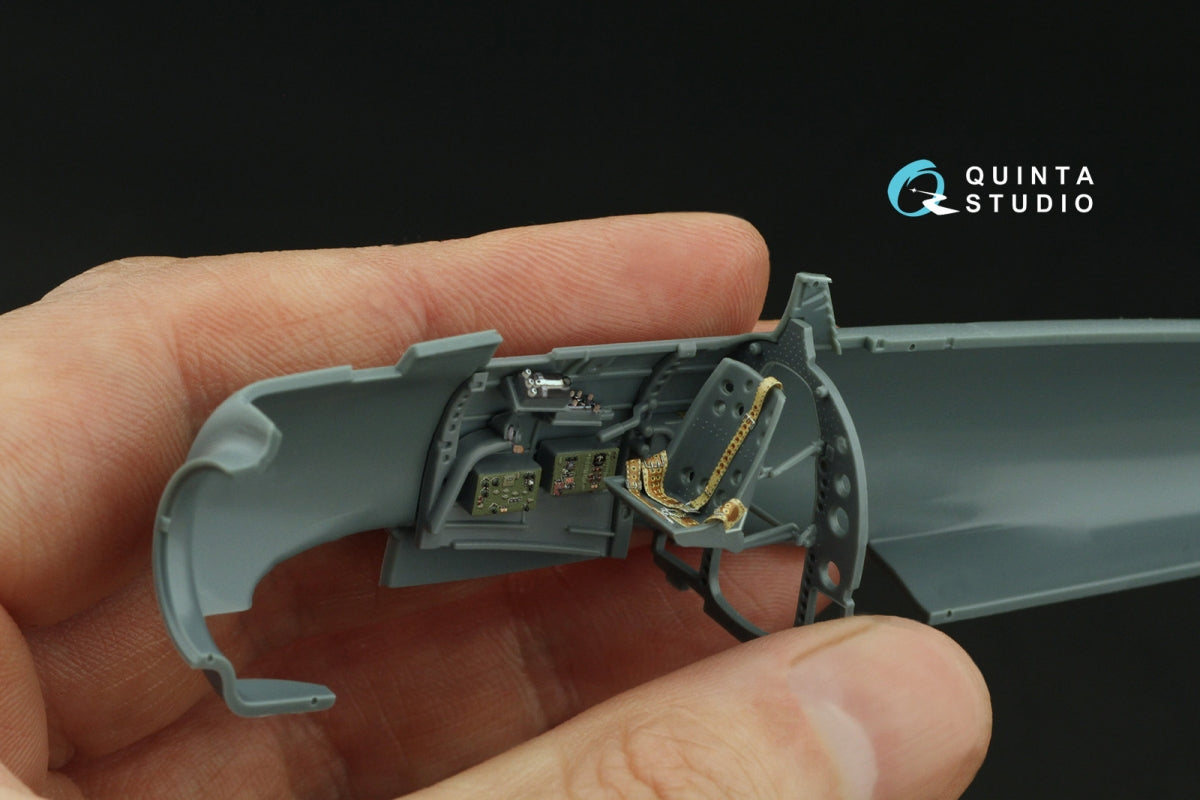 Quinta Studio QD48493 A6M2 Zero Nakajima Production 3D-Printed colored Interior on decal paper (Eduard) 1/48 – obrázek 9