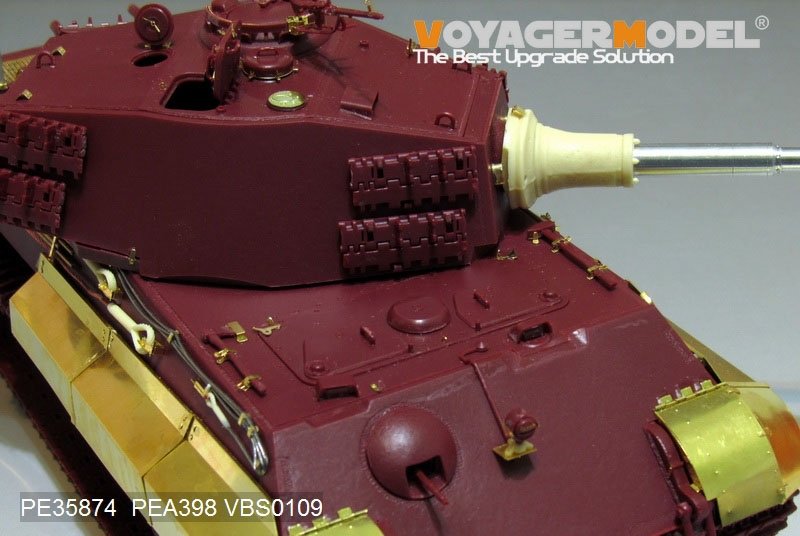 Voyager Model PE35874 WWII German King Tiger (Hensehel Turret) for MENG 1/35 – image 11