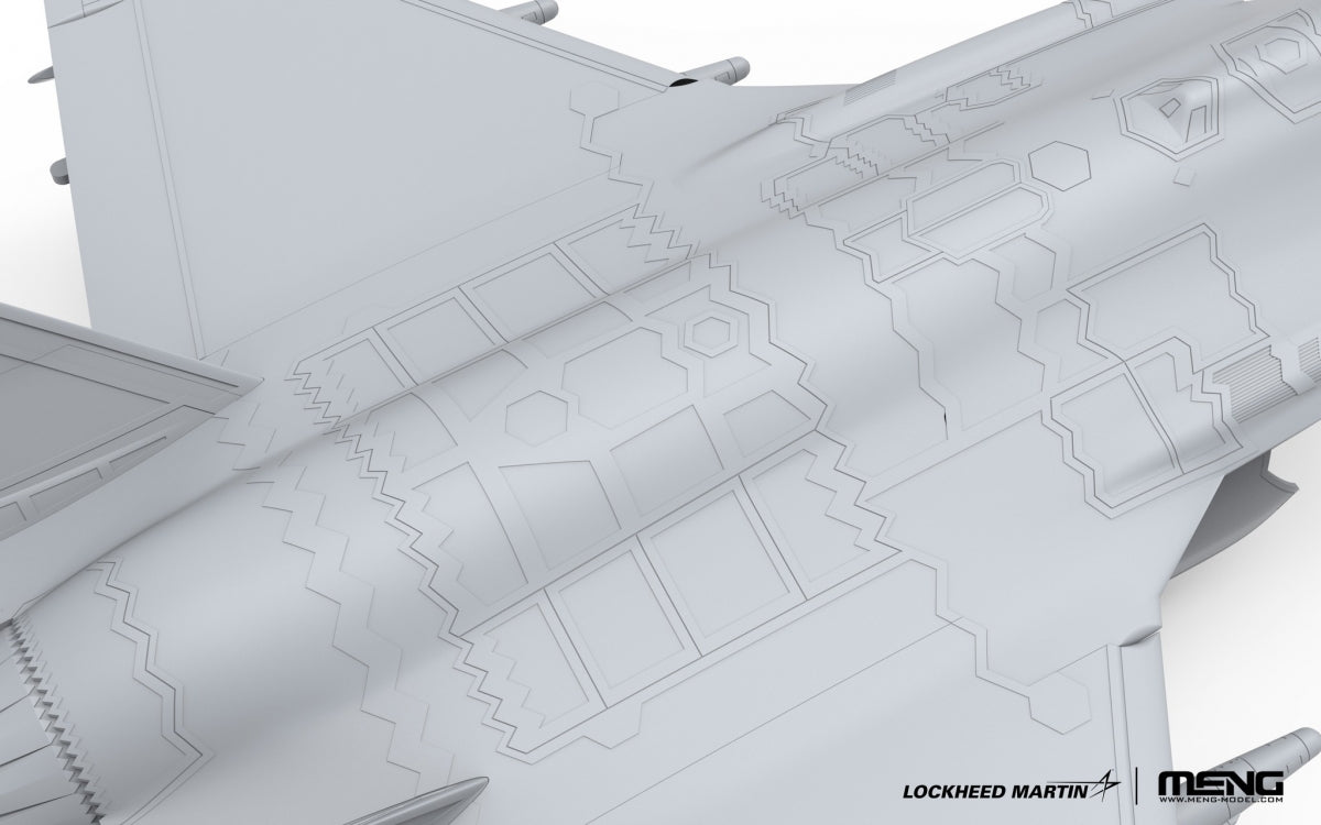 Meng LS-018 Lockheed Martin F-35I Adir (Israeli Airforce) 1/48 – Bild 10