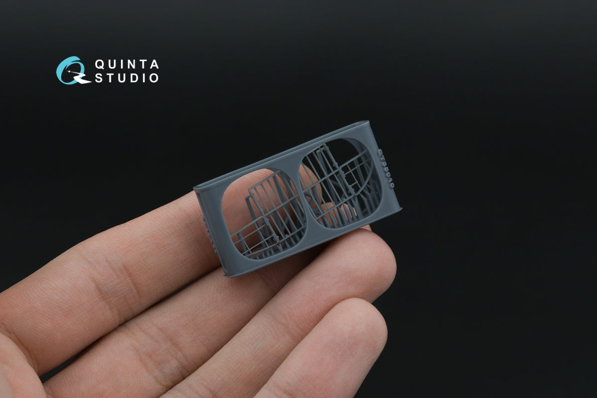Quinta Studio QT35010 Dodge WC-54 front grille (Zvezda) 1/35 – Bild 7