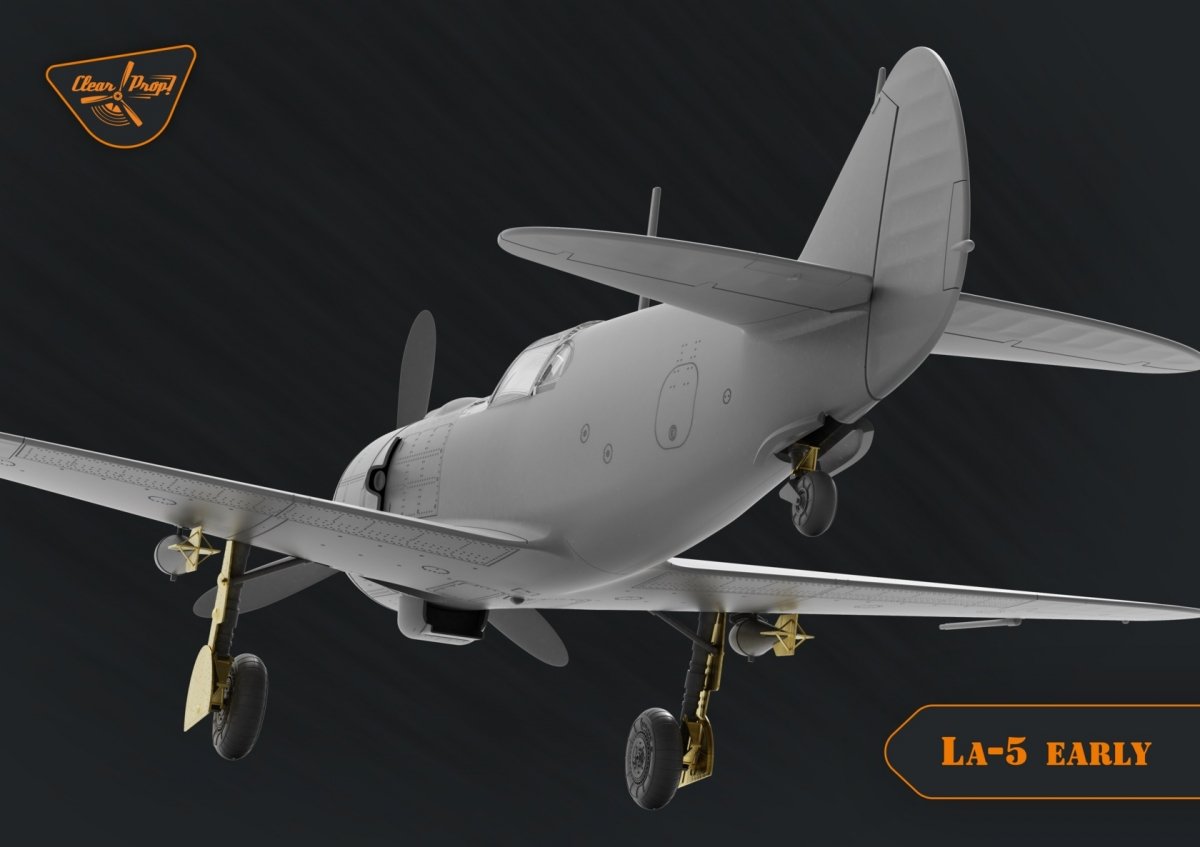 Clear Prop! CP72014 La-5 early version ADVANCED KIT 1/72 – Bild 11