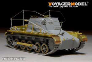 Voyager Model PE35764 WWII German Pz.Bef.Wg.I Command tank (Sd.Kfz. 265) basic For DRAGON 6218/6597 1/35 – obrázek 4