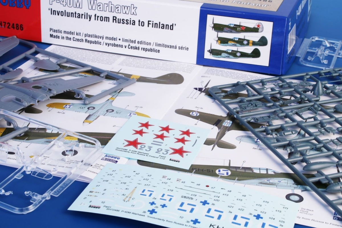 Special Hobby 72486 P-40M Warhawk &amp;#39;Involuntarily From Russia To Finland&amp;#39; 1/72 – image 11