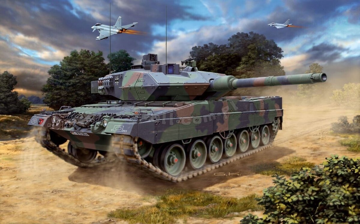 Revell 63180 Leopard 2A6/A6M Model Set 1/72 – image 2