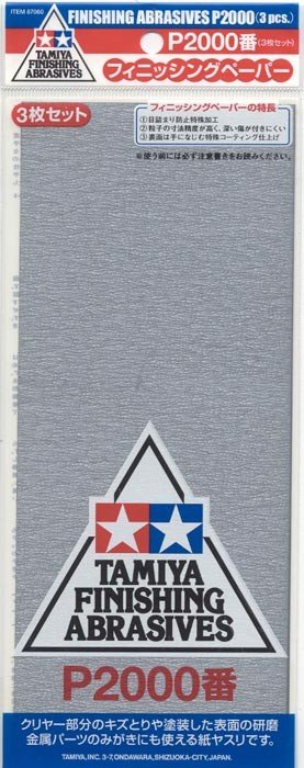 Tamiya 87060 Sandpaper 2000