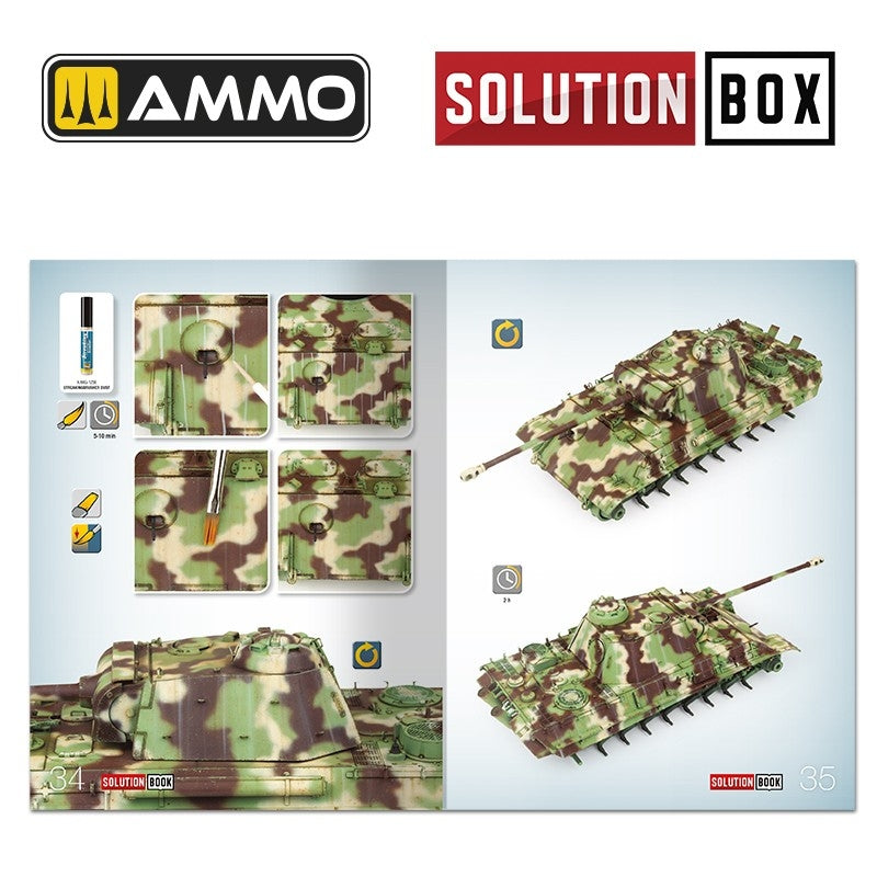 Ammo of Mig 6529 SOLUTION BOOK 23 - How to Paint WWII German Late War Vehicles (Multilingual Book) – image 8
