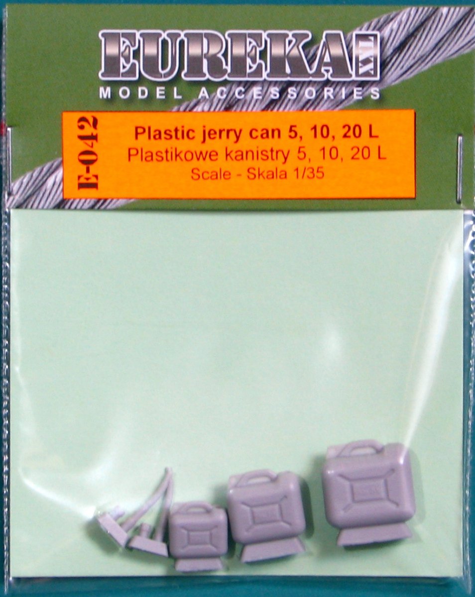 EUREKA XXL E-042 Plastic Jerry Can 5, 10 and 20 L 1/35