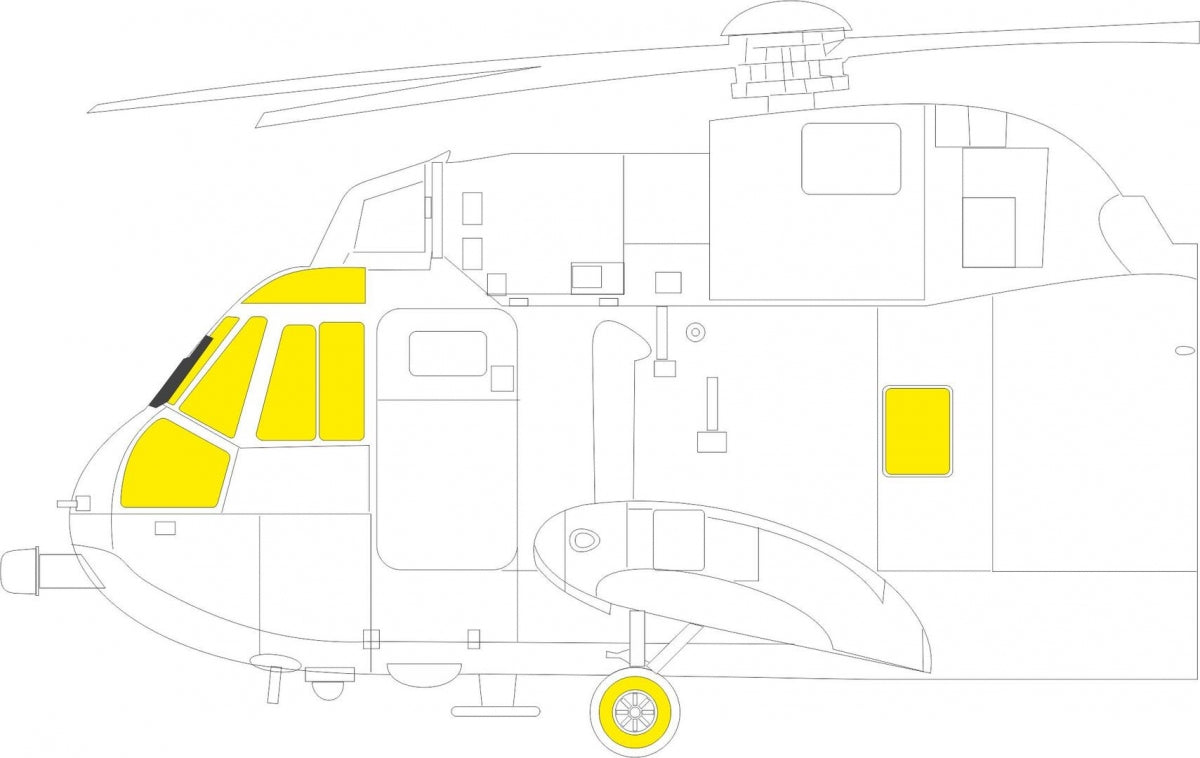 Eduard 644260 Sea King HU.5 LooKplus AIRFIX 1/48 – obrázek 2