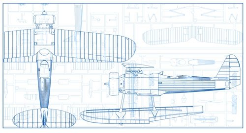 Hasegawa JT97 Nakajima E8N1 Type 95 Recon Seaplane Model 1 1/48 – image 2