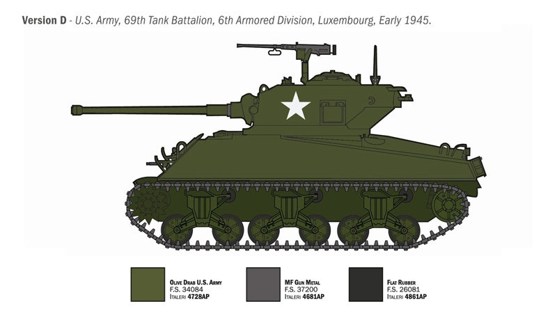 Italeri 96440 M4A3 76mm WET SHERMAN 1/35 – image 6