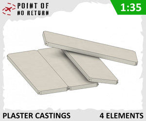 Point of no Return 3522021 Reinforced concrete road slab 3.0x1.0m 1/35