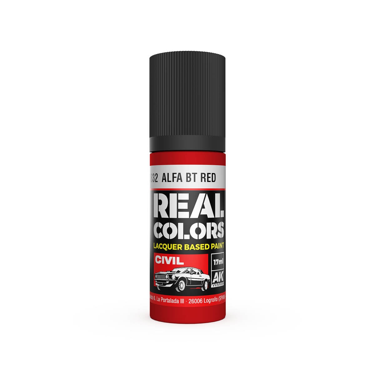 AK Interactive RC832 Alfa BT Red 17 ml – image 2