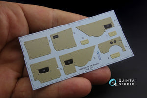 Quinta Studio QD32028 Bf 108 3D-Printed &amp;amp; colored Interior on decal paper (for Eduard kit) 1/32 – Bild 4