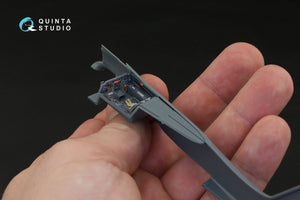 Quinta Studio QD48128 Fw 190 A-8/A-9 (R11) 3D-Printed &amp;amp; colored Interior on decal paper (for Eduard kit) 1/48 – image 7